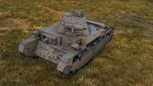 A7E3 из обновления 1.23 в World of Tanks