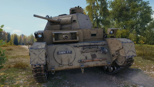 A7E3 из обновления 1.23 в World of Tanks