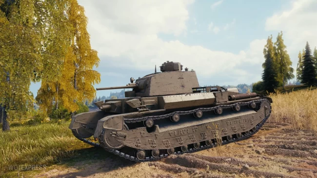 A7E3 из обновления 1.23 в World of Tanks