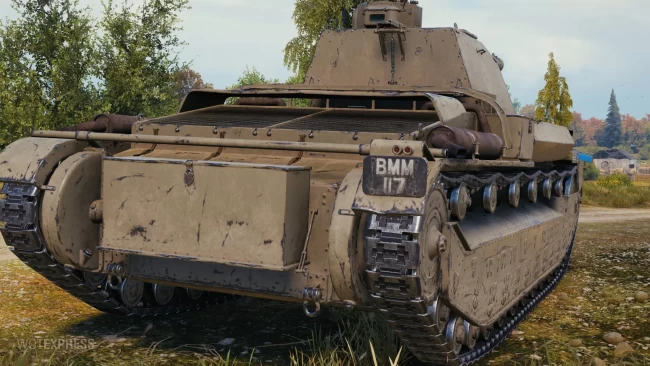 A7E3 из обновления 1.23 в World of Tanks