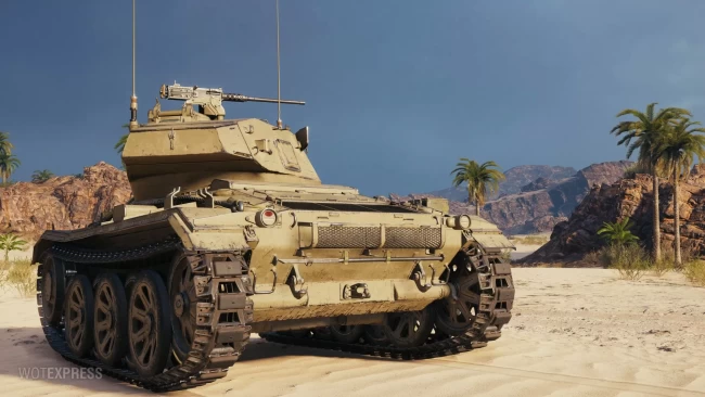 M24 Chaffee No. 594 из обновления 1.23 в World of Tanks