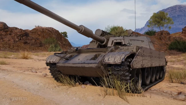 T 54D из обновления 1.23 в World of Tanks