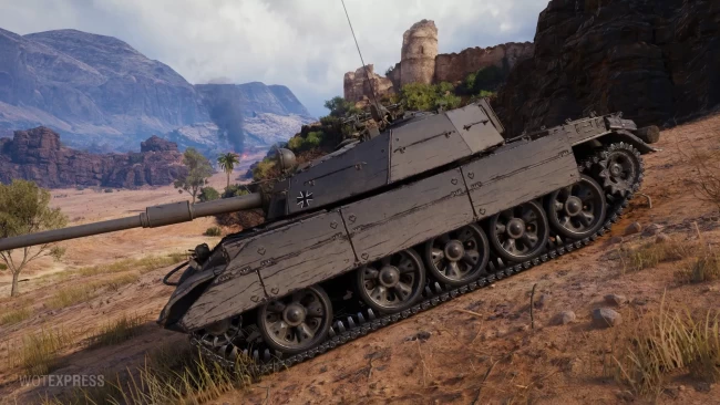 T 54D из обновления 1.23 в World of Tanks