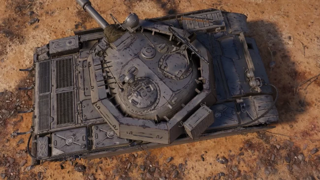 T 54D из обновления 1.23 в World of Tanks