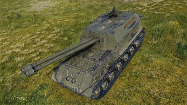 ИСУ-122-2 из обновления 1.23 в World of Tanks