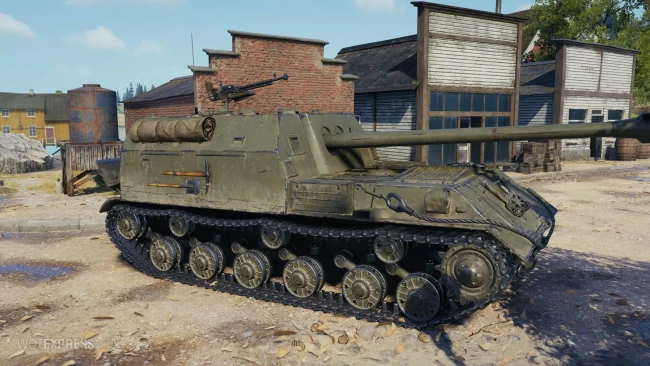 ИСУ-122-2 из обновления 1.23 в World of Tanks