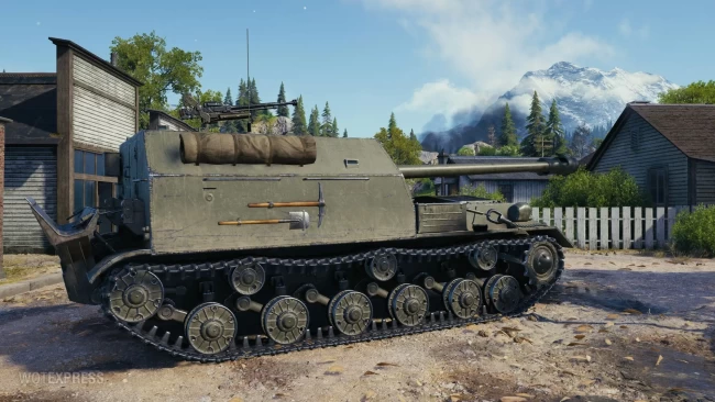 ИСУ-122-2 из обновления 1.23 в World of Tanks