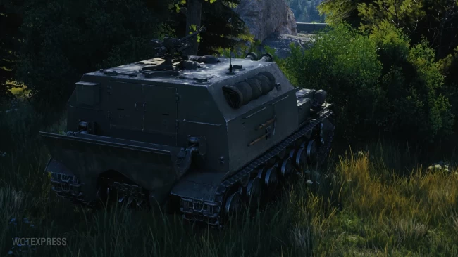 ИСУ-122-2 из обновления 1.23 в World of Tanks