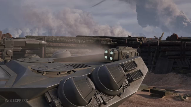 3D-стиль «Ветер Арракиса» для Mittlerer Kpz. Pr. 68 (P) в World of Tanks