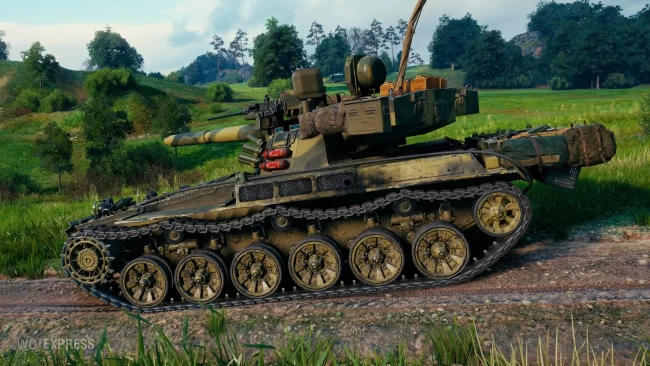 Неисторичный 3D-стиль «Леванте» для танка Char Futur 4 в World of Tanks EU