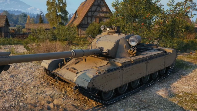Танк Nemesis из обновления 1.23.1 World of Tanks