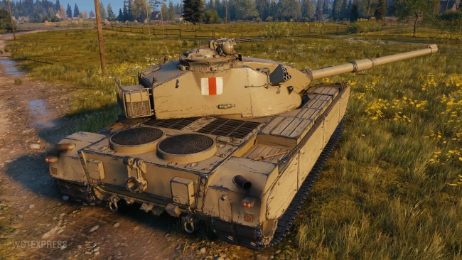 Танк Nemesis из обновления 1.23.1 World of Tanks