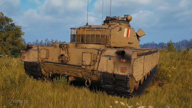 Танк Nemesis из обновления 1.23.1 World of Tanks