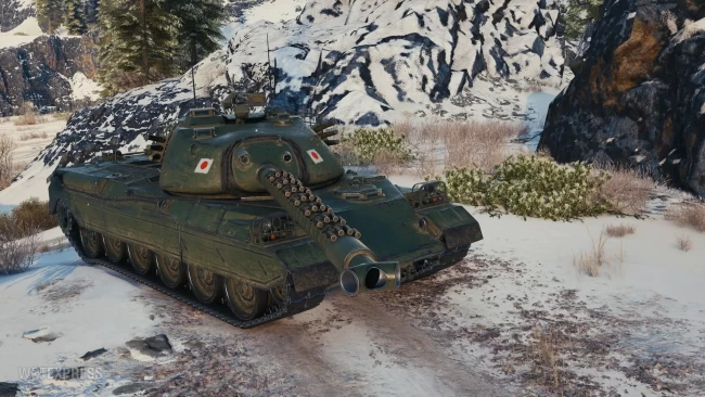 Танк Type 71 из обновления 1.23.1 World of Tanks