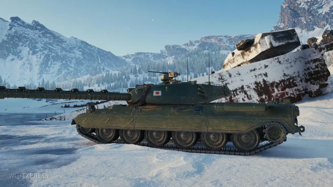 Танк Type 71 из обновления 1.23.1 World of Tanks