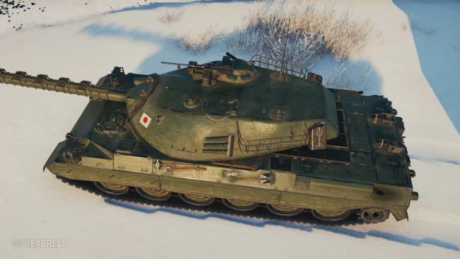 Танк Type 71 из обновления 1.23.1 World of Tanks