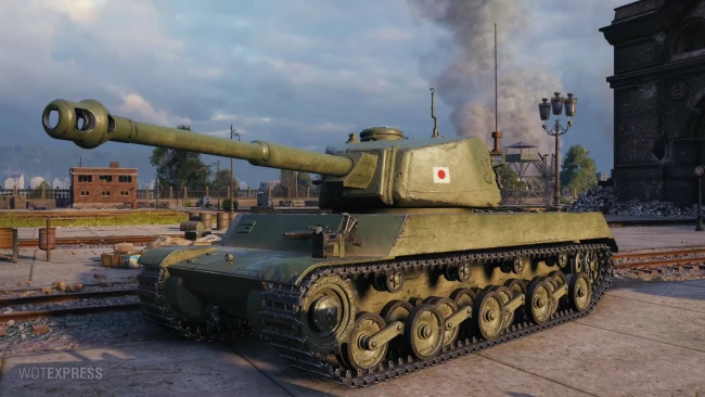 Танк Type 3 Ju-Nu из обновления 1.23.1 World of Tanks