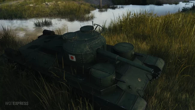 Танк Mitsu 108 из обновления 1.23.1 World of Tanks