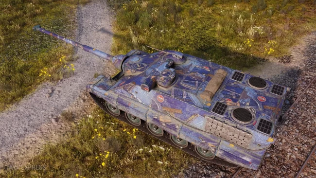 2D-стиль «Двойная джинса» из 1.23.1 World of Tanks