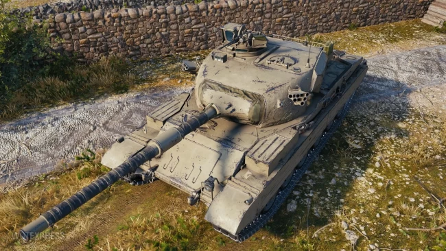 Vickers MBT Mk. 3 из обновления 1.24 в World of Tanks