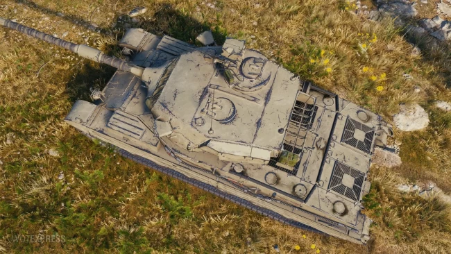 Vickers MBT Mk. 3 из обновления 1.24 в World of Tanks
