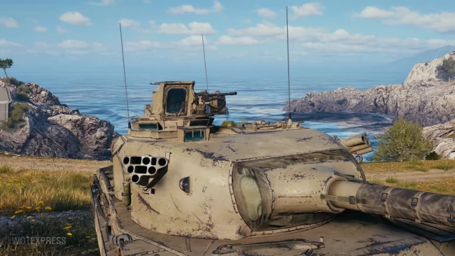 Vickers MBT Mk. 3 из обновления 1.24 в World of Tanks