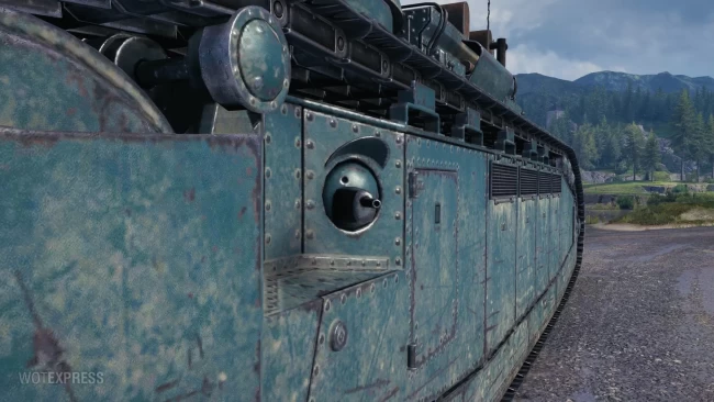 FCM 2C из обновления 1.24 в World of Tanks