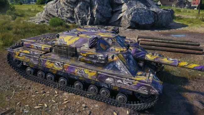 2D-стиль «Ороку Саки» в World of Tanks