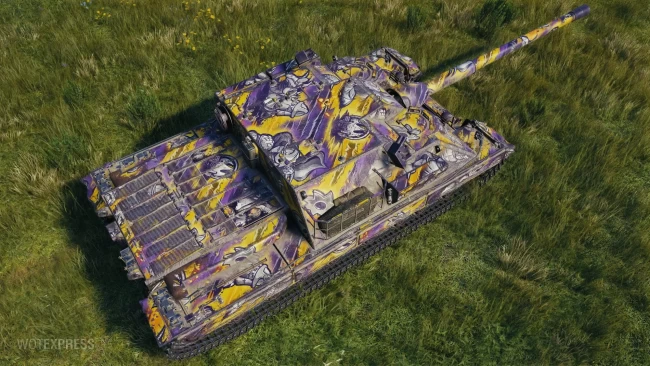 2D-стиль «Ороку Саки» в World of Tanks