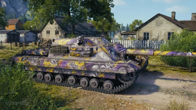 2D-стиль «Ороку Саки» в World of Tanks