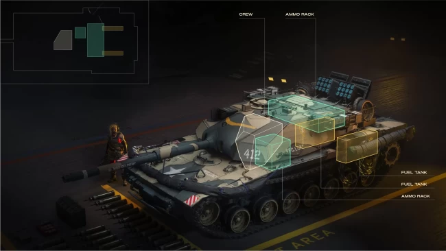 Внутренние модули танков Cold War (Project CW). Часть 5