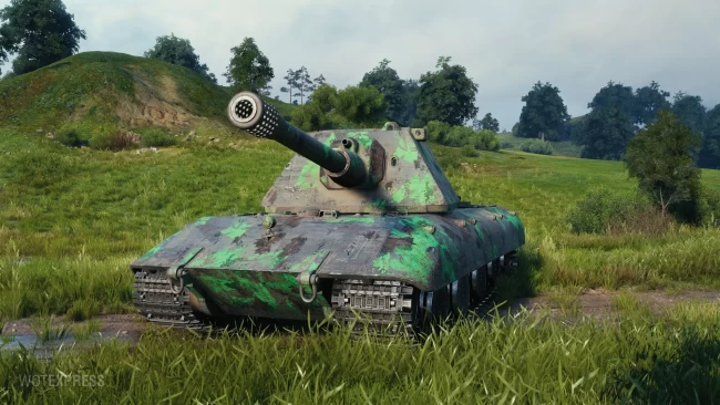 2D-стиль «Зелёная река» в World of Tanks