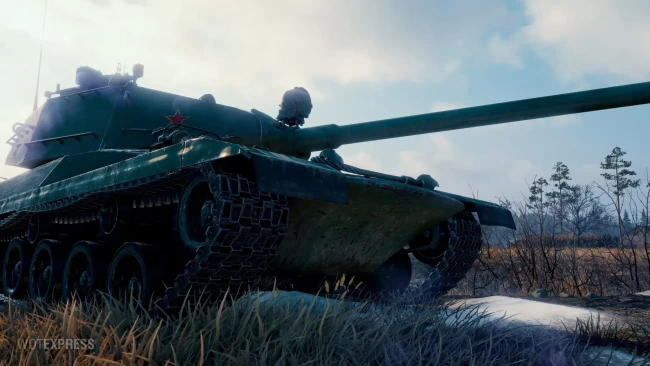 Скриншоты танка BZ-166 с супертеста World of Tanks EU