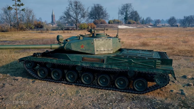 Скриншоты танка BZ-166 с супертеста World of Tanks EU