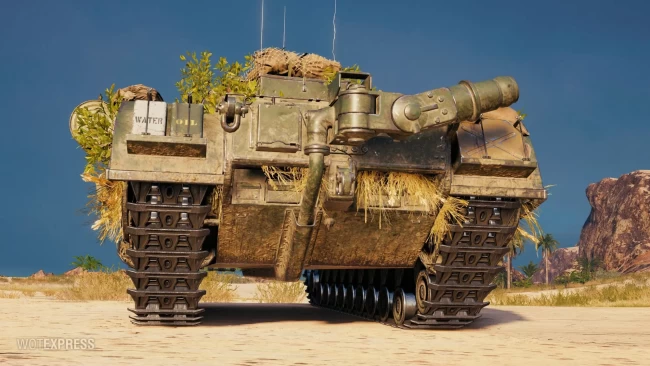 Новый премиум танк Churchill Crocodile в World of Tanks