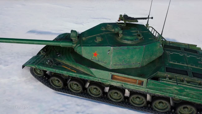 Скриншоты танка BZ-166 с общего теста обновления 1.19.1 в World of Tanks
