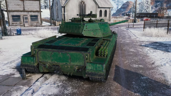 Скриншоты танка BZ-166 с общего теста обновления 1.19.1 в World of Tanks