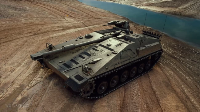 Kampfpanzer 3 Prj. 07 HK на фото из обновления 1.19.1 в World of Tanks