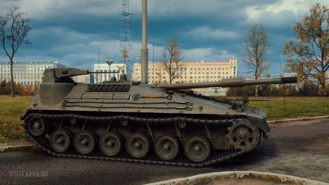Kampfpanzer 3 Prj. 07 HK на фото из обновления 1.19.1 в World of Tanks